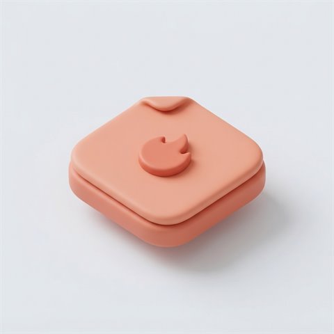 주택 보장을 표현한 방패 3D 아이콘
