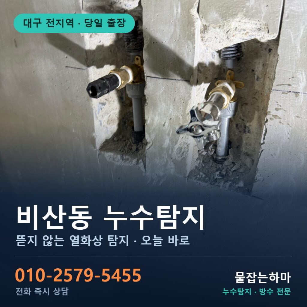 대구 비산동 누수