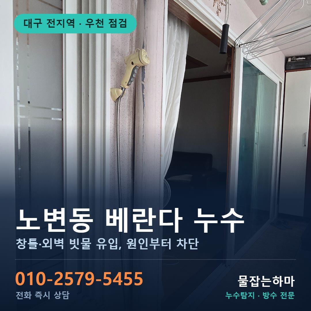 대구 노변동 누수